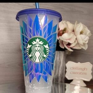 Starbucks Sunflower Colour Changing Confetti Tumbler / To Go Cup